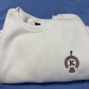 White Christmas Logo Crewneck
